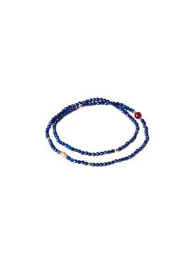 金囍手作女原矿青金石原创手串