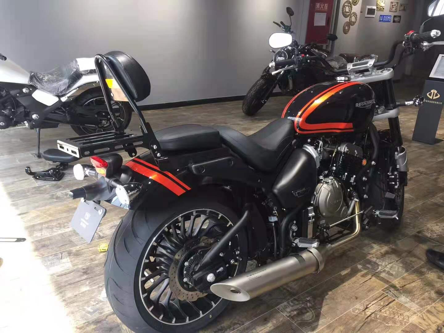 适用于雷卡迪rx7b摩托车改装加高矮靠背后货架尾架配件