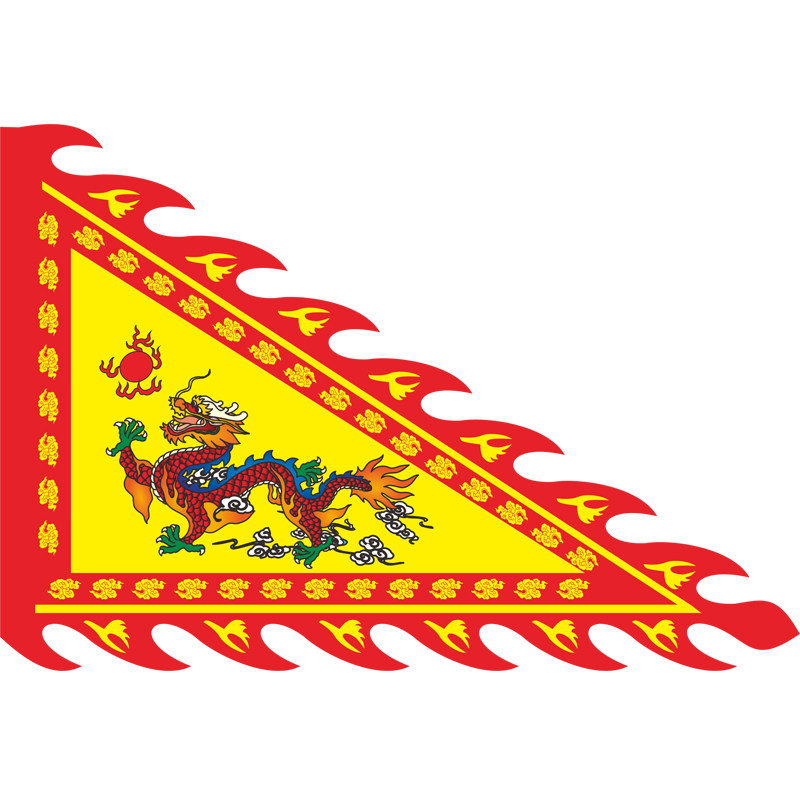 旗帜定做复古双面广告彩旗定制古代三角龙旗仿古旗子酒招牌旗战旗