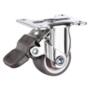 带刹车锁定向轮抽拉拖床承重静音万向轮滑轮滚轮转向轮子底托脚轮