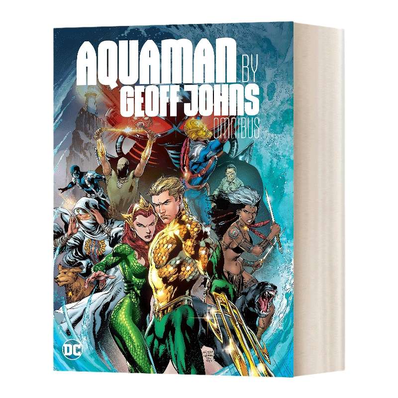 英文原版 Aquaman by Geoff Johns Omnibus 水行侠 精装 英文版 进口英语原版书籍