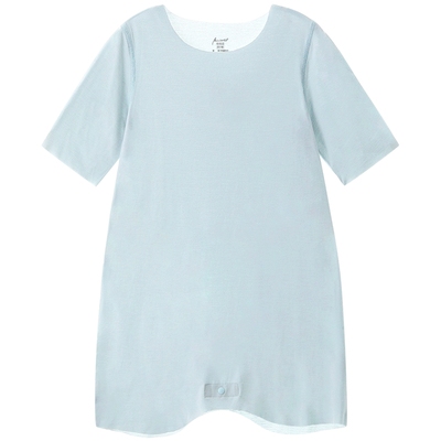 莫代尔儿童睡袍夏季薄款家居服