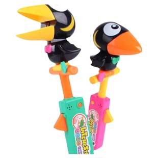 会说话的乌鸦模仿秀卡通可爱声控录音搞怪儿童感应创意玩具礼物