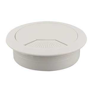 电脑办公桌穿线盒孔盖桌面走线盒出线孔盖塑料开孔盖圆形50536080