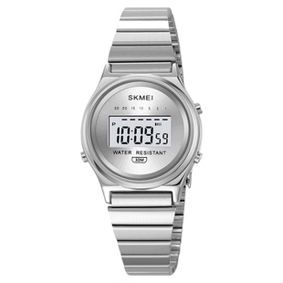 时刻美女士手表多功能超薄闹钟夜光防水休闲百搭学生倒计时腕表潮