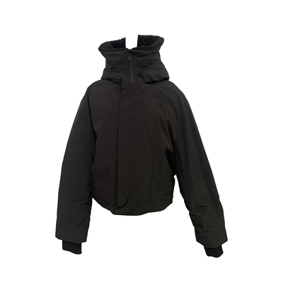 容子木ROSEMOO25冬商场同款挺阔质感拼接毛领羽绒服RSS4YW305C