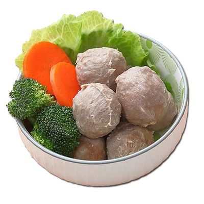 潮汕牛丸限100份每买一斤送半斤