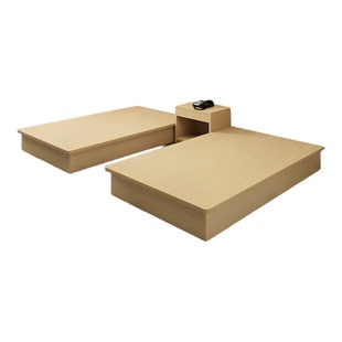 酒店家具标间全套宾馆床定制民宿公寓快捷酒店单人双人床出租房床