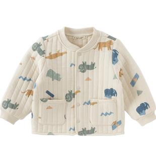 戴维贝拉儿童棉服内胆冬装新款男童女童保暖外套宝宝棉袄棉衣童装