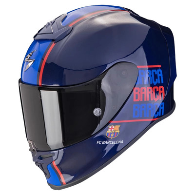 Scorpion蝎子头盔Exo-R1 EVO Air FC巴塞罗那户外出游骑行防雾全
