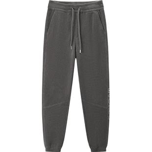 森马×RYO艺术家系列休闲裤男冬季雪尼尔加绒裤子情侣宽松束脚裤