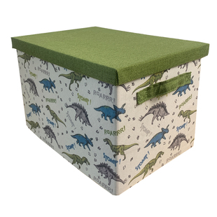 卡通儿童玩具桌面收纳盒衣柜衣服橱柜收纳筐带盖可折叠玄关收纳箱