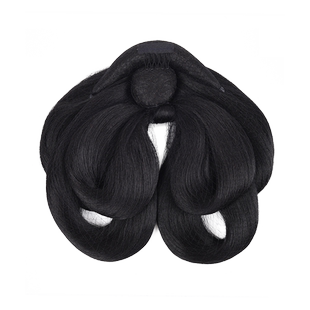 汉服假发古风一体式懒人发包富贵唐风造型古装后压发髻日常垫发包