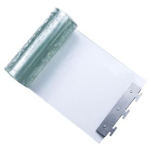 楼梯口空调透明隔断帘夏季防蚊隔热PVC塑料门帘家用防走冷气帘子