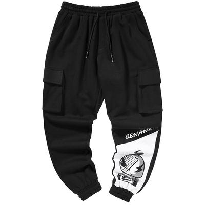 genanx潮牌新款多口袋收腿休闲裤