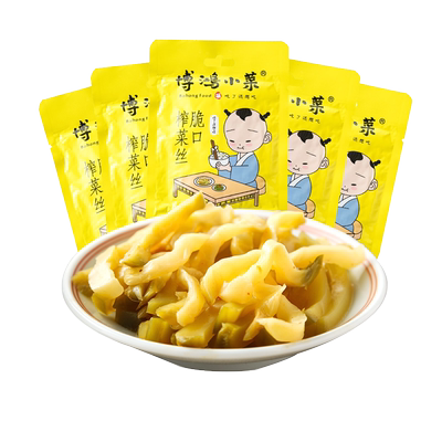 博鸿小菜涪陵脆口榨菜60g*20包