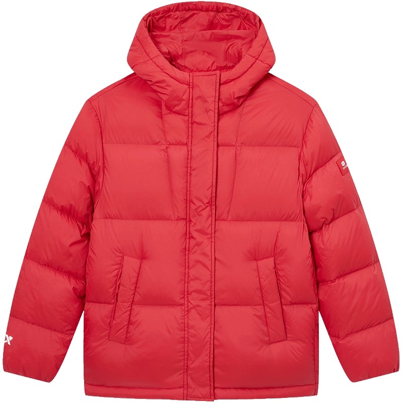 特步童装男童加厚款羽绒服2025年秋冬新款大童防寒服儿童保暖外套