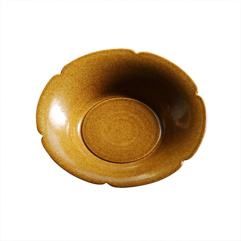 中式仿宋茶点碟点心小盘陶瓷禅意好看的盘子酱料碟小菜碟豆皿日式