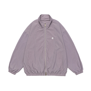 GOGOSOON男装轻薄运动夹克外套春秋新款立领质感防风美式高级感潮