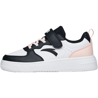 安踏儿童女童板鞋休闲小白鞋