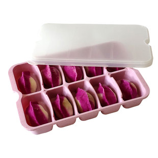 冰箱饺子盒分格装放冷冻水饺云吞迷你密封保鲜食品级收纳商用神器