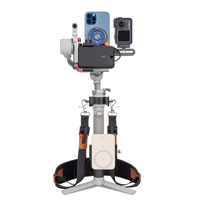 芯鲜PS21A手机直播大疆Action5短视频素材录制走播云台系统适用大疆RS4MiniRS3Mini浩瀚MT2飞宇蝎子Mini3Pro