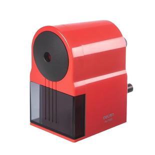 得力素描削笔器儿童用自动进铅手摇多功能削笔机美术生专用刨笔机小学生卷笔刀一年级学生转笔刀铅笔刀削笔刀