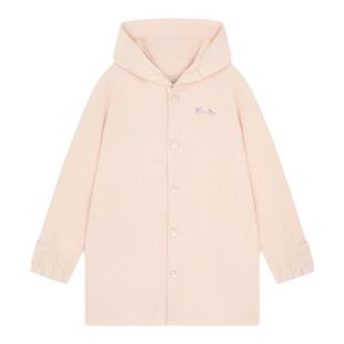 英氏女童睡裙秋冬吸水浴袍加绒加厚儿童长袖睡衣公主风女孩连衣裙