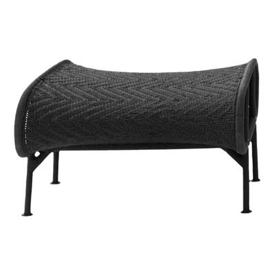 户外编织脚踏凳子小茶几