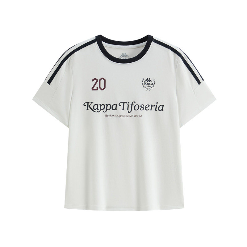 Kappa卡帕女装2026夏季新款凉感透气运动休闲短袖T恤K0G42TD08