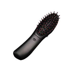 电动震动梳子头部按摩气囊振动棒两用振动型防静电卷发直发按摩梳