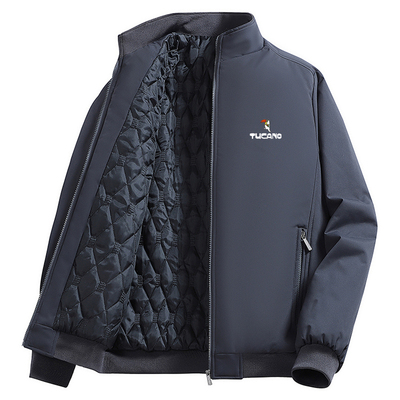 啄木鸟中老年人夹克外套冬装棉服