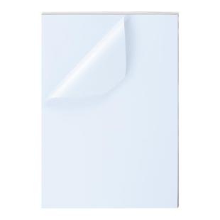 喷墨a4合成纸不干胶哑银PET激光标签纸广告二维码书写打印纸防水防油防撕自粘式空白银色背胶纸亚银标签A4纸