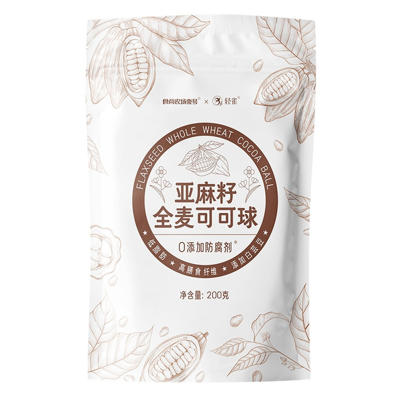食尚农场亚麻籽全麦可可球麦片