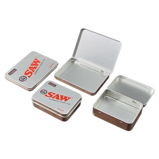 SAW烟盒装粗烟13/20支便携男士随身带个性包转铁质翻盖高级收纳盒