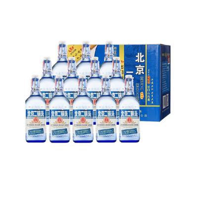 永丰牌出口型小方瓶蓝瓶二锅头