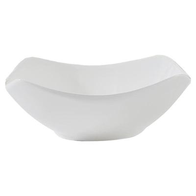 14.8元4个纯白8英寸陶瓷四角深碗