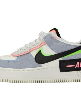 滔搏NIKE耐克女鞋AF1空军一号解构双钩运动鞋休闲板鞋CU8591-101