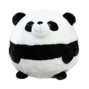 正版pandaway熊猫带路毛绒玩具基地公仔仿真女生出国生日礼物