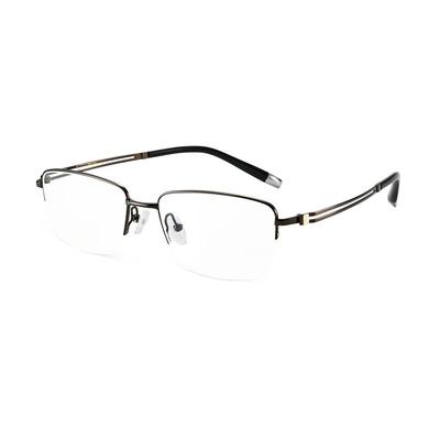 AOJO半框钛金属可配度数眼镜架