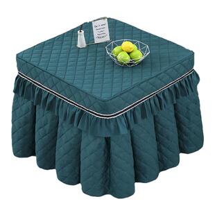 新款烤火桌子罩套电炉罩套正方形加厚冬天取暖桌罩套火炉保护罩子