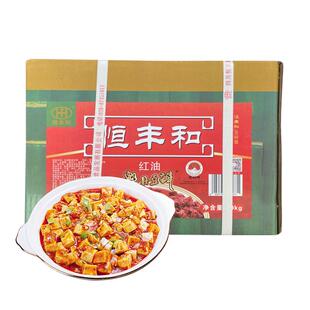 恒丰和郫县豆瓣酱四川特产红油豆瓣餐饮酒店商用川菜烧菜大桶20斤
