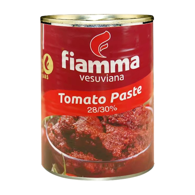 进口火山牌番茄膏双倍浓缩番茄酱