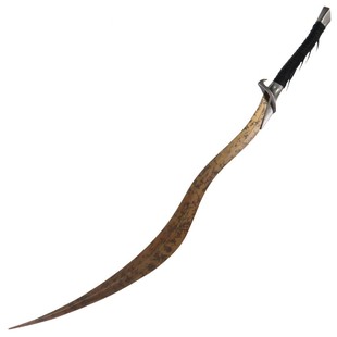 猎犬长牙艾尔登法环金属武器1比1模型尸山血海COS武器道具未开刃