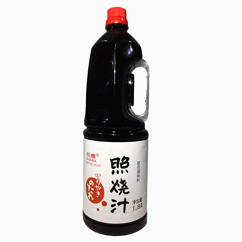 日本料理铃鹿照烧汁1.8L日式照烧酱汁章鱼烧汁叉烧汁烤肉鸡肉饭汁
