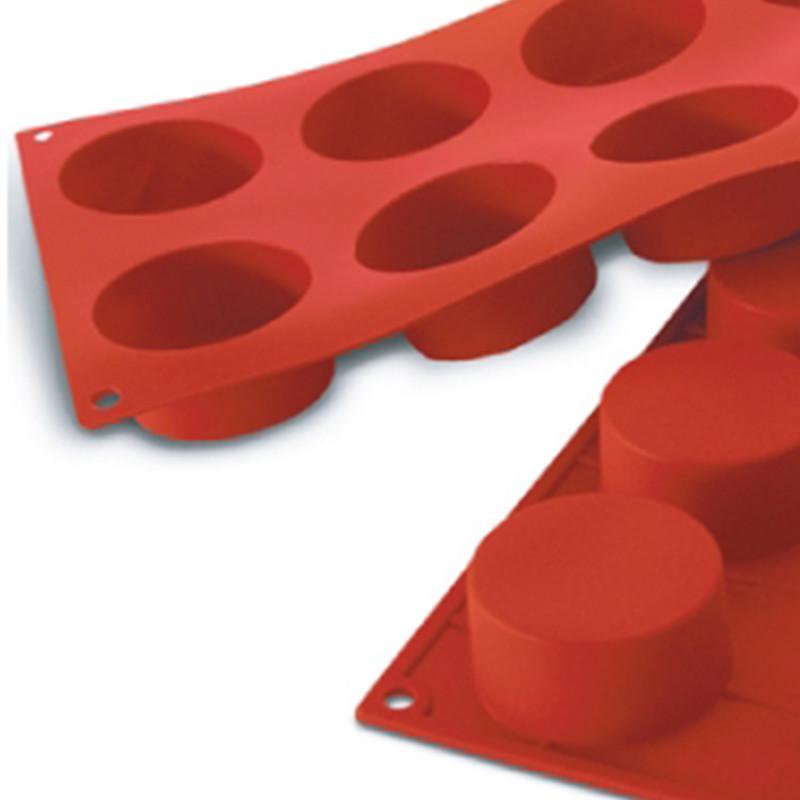 意大利Silikomart SF027 8连15连24连布丁模蛋糕模 硅胶烘焙模具