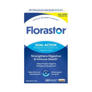 美国直邮Florastor布拉氏酵母菌D3益生菌胶囊500mg成人儿童健康