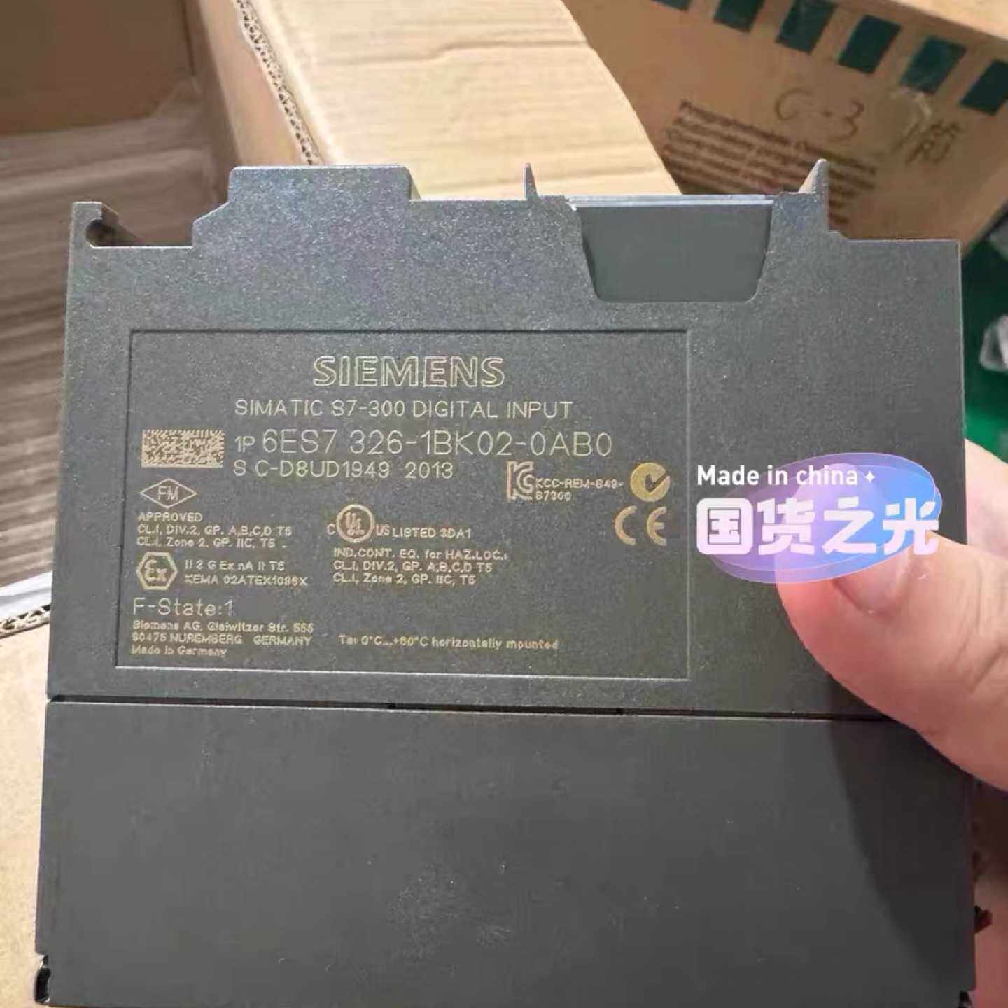 6ES73261BK020AB0西门子S7300数字输