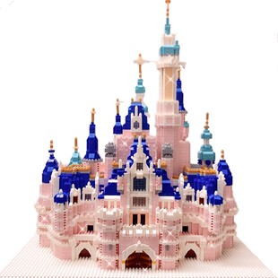 公主城堡积木迪士尼成人版建筑拼装模型巨大型玩具女生高级感礼物