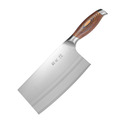 高锰钢家用菜刀锻打斩切两用刀锋利德国厨师专用饭店商用切片刀